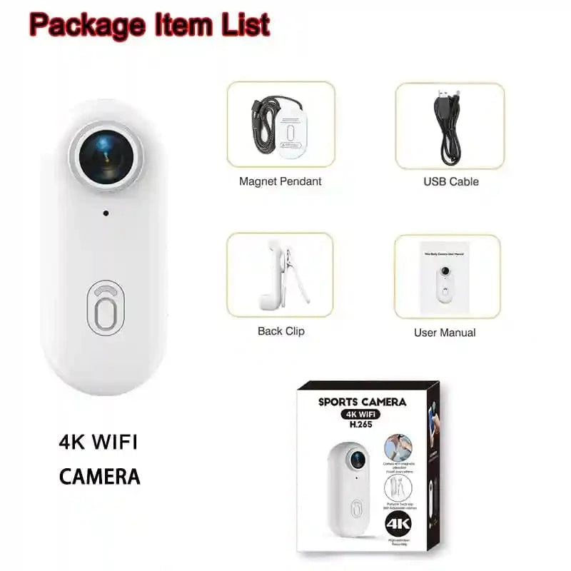 4K HD Mini Vlog Camera with WiFi - ICE SUNSEY