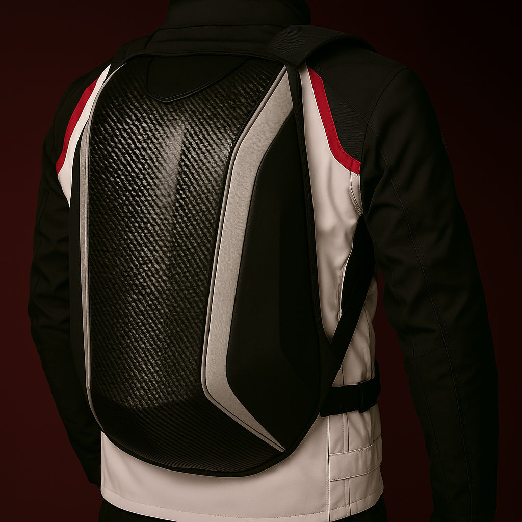 Motorcycle Backpack Classic Retro Moto Bags Match Racing Waterproof Carbon Fiber Motorcycle Bag Riding Motocross Luggage Bags - ICE SUNSEY
