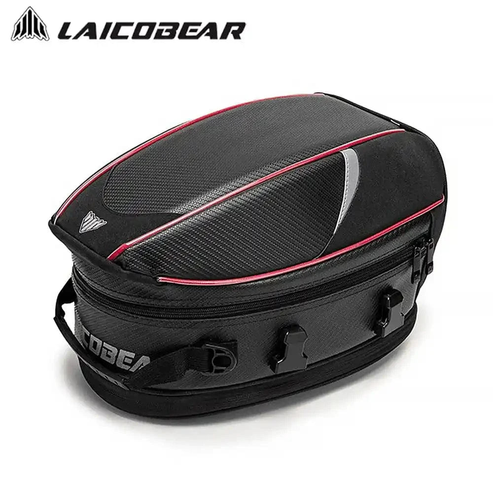 Motorcycle Back Seat Bag Waterproof Large Capacity Motorcycle Tail Bag Universal Motorbike Travel Luggage Saddle Bag - ICE SUNSEY