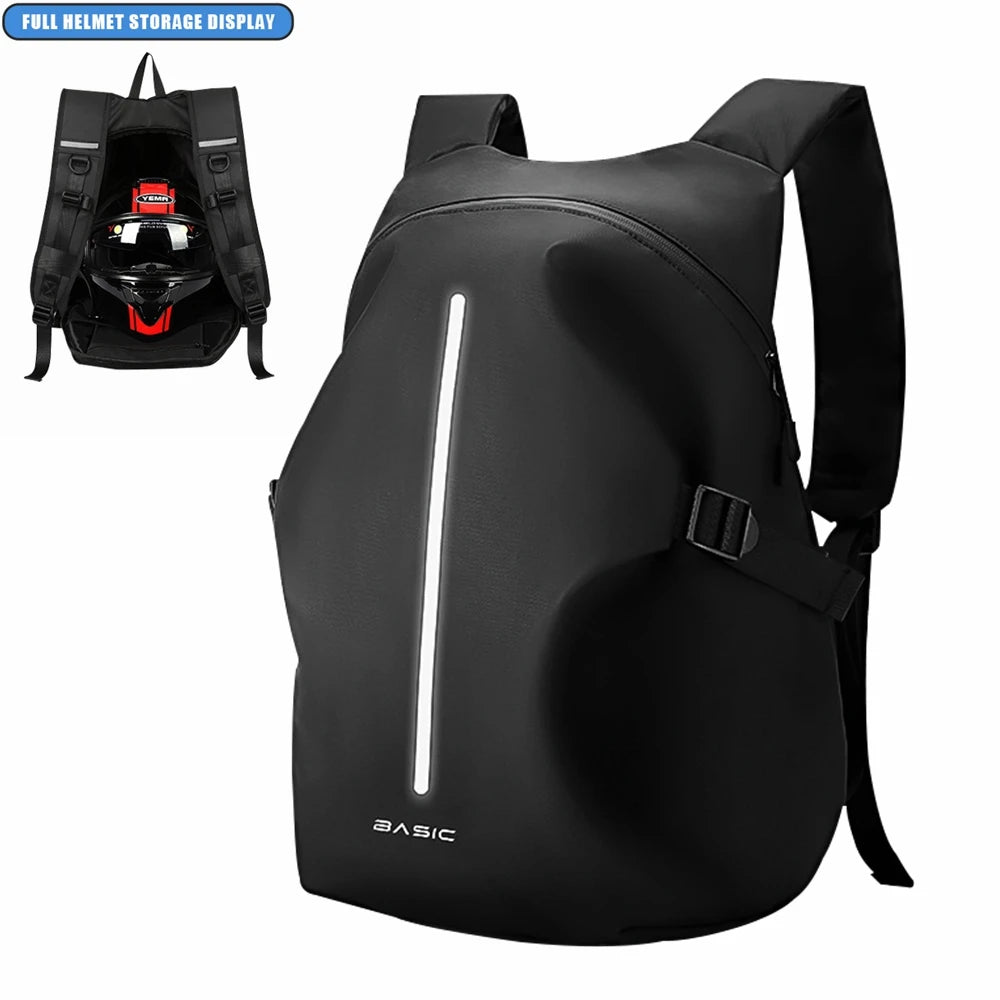 Waterproof & Reflective Motorcycle Backpack – Ideal for Riders - ICE SUNSEY