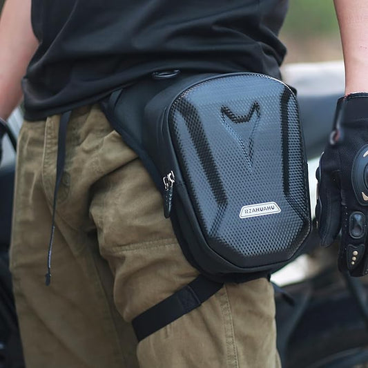 Motorcycle Leg Bag with Hard Shell - ICE SUNSEY