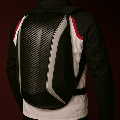 Motorcycle Backpack Classic Retro Moto Bags Match Racing Waterproof Carbon Fiber Motorcycle Bag Riding Motocross Luggage Bags - ICE SUNSEY