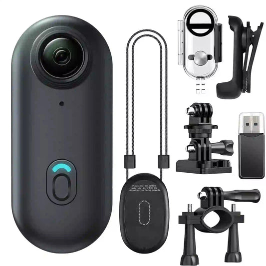 Caméra espion discrète en forme de collier – vidéo HD, design élégant, portable