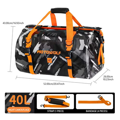 Waterproof Motorcycle Bag – Ultra‑Durable Reflective - ICE SUNSEY