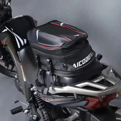 Motorcycle Back Seat Bag Waterproof Large Capacity Motorcycle Tail Bag Universal Motorbike Travel Luggage Saddle Bag - ICE SUNSEY