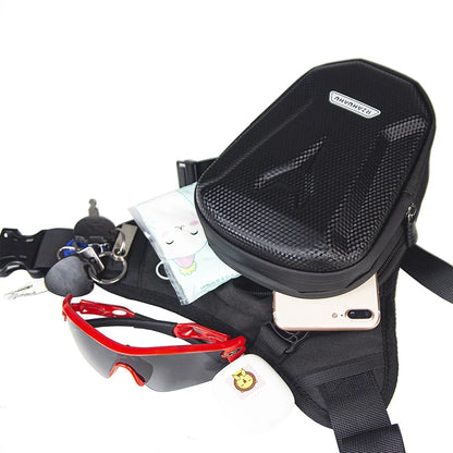 Motorcycle Leg Bag with Hard Shell - ICE SUNSEY