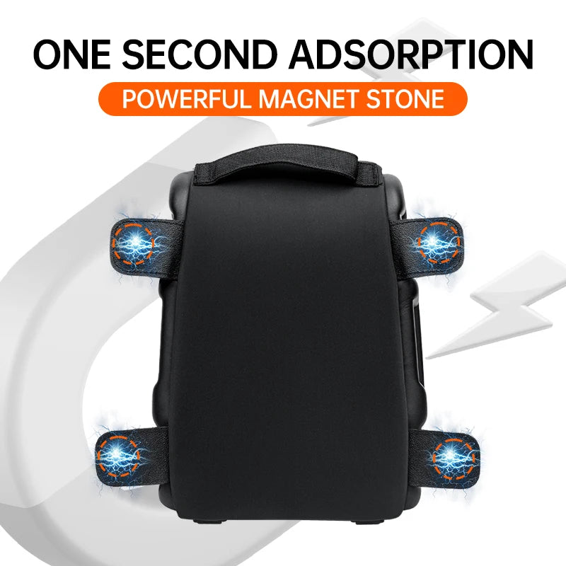 SFK Magnetic Motorcycle Tank & Tail Bag – Waterproof Rain Cover, Reflective Safety - ICE SUNSEY