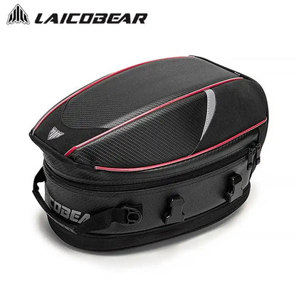 Motorcycle Back Seat Bag Waterproof Large Capacity Motorcycle Tail Bag Universal Motorbike Travel Luggage Saddle Bag - ICE SUNSEY