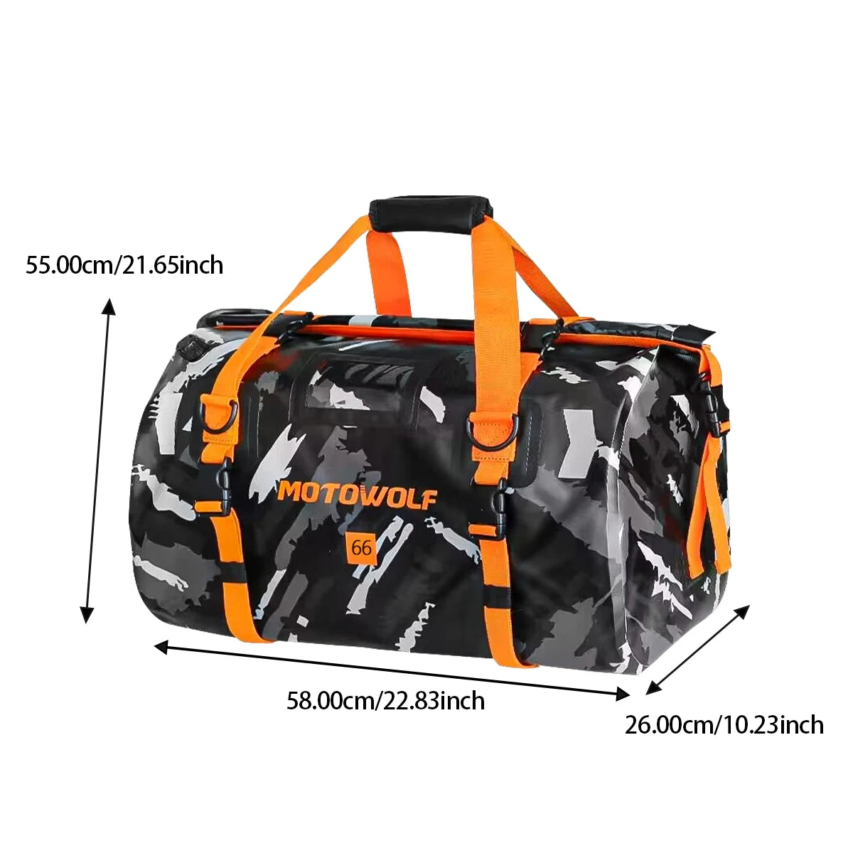 Waterproof Motorcycle Bag – Ultra‑Durable Reflective - ICE SUNSEY