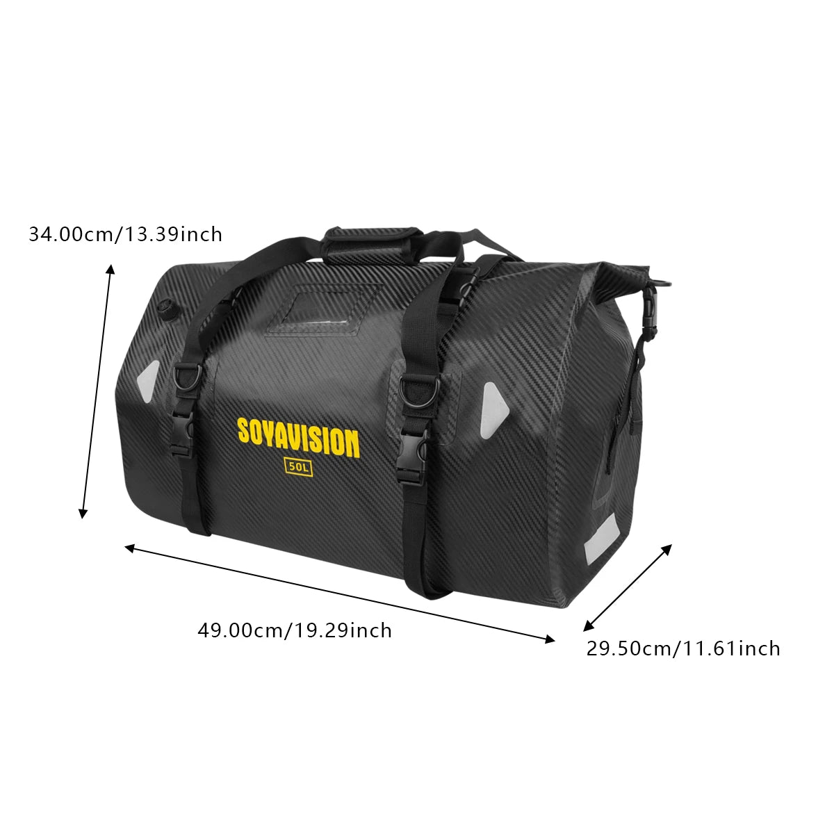 Waterproof Motorcycle Bag – Ultra‑Durable Reflective - ICE SUNSEY