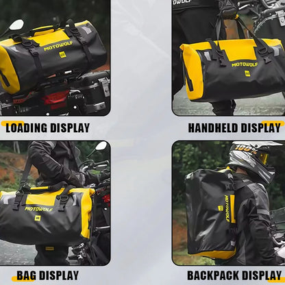 Waterproof Motorcycle Bag – Ultra‑Durable Reflective - ICE SUNSEY