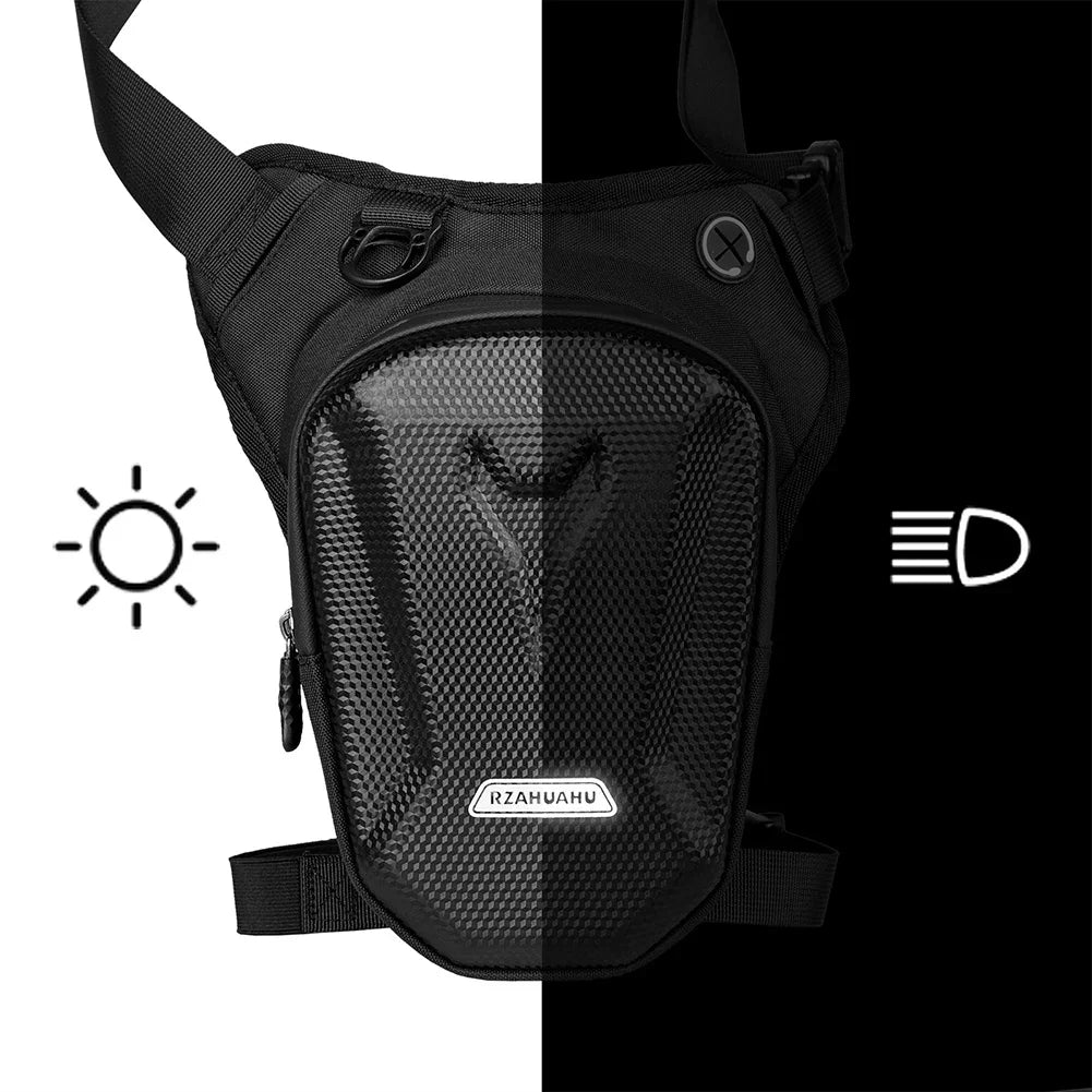 Motorcycle Leg Bag with Hard Shell - ICE SUNSEY