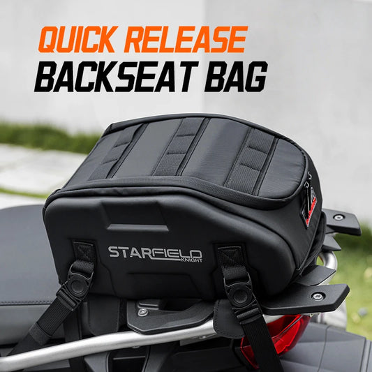 SFK Magnetic Motorcycle Tank & Tail Bag – Waterproof Rain Cover, Reflective Safety - ICE SUNSEY