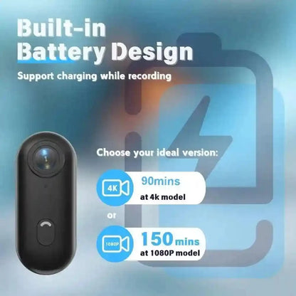 4K HD Mini Vlog Camera with WiFi - ICE SUNSEY