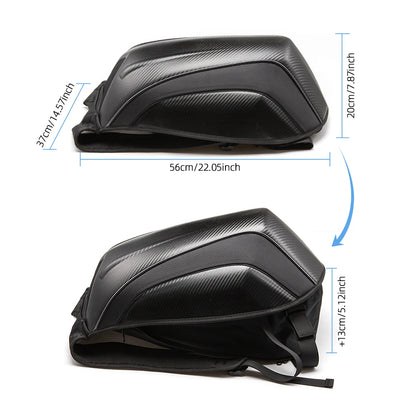 Motorcycle Backpack Classic Retro Moto Bags Match Racing Waterproof Carbon Fiber Motorcycle Bag Riding Motocross Luggage Bags - ICE SUNSEY